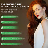 Mysense Raw Batana Oil for Hair Growth, 100% Pure Unrefined and Organic Dr. Sebi Hair Growth Oil from Honduras, Scalp and Hair Care for Women & Men, Prevent Hair Loss, Promote Hair Thickness