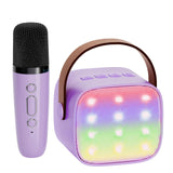 YLL Mini Karaoke Machine for Kids Toy, Karaoke Gifts for Girls Ages 4, 5, 6, 7, 8, 9, 10, 12 +Year Old Birthday Party, 4-12 Years Old Christmas Toys Gift for Girls (Purple)