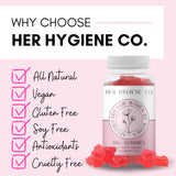 Her Hygiene Co. Butt Enhancing Gummy Supplement, Big Booty Enhancer, Multivitamin for Women, Glute Boost Vitamins for a Max Gains & Natural Curves, Workout Support, 60 Vegan Gummies