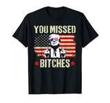 You Missed Shirt, You Missed Trump 2024 TShirt You Missed T-Shirt