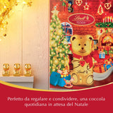 Christmas Lindt Lindor Teddy Advent Calendar, 172 gm