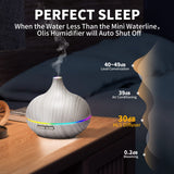 550ML White Essential Oil Diffuser Large Room with Remote,Ultrasonic Cool Mist Diffusers with Essential Oils,Aroma Diffuser for Office Home Auto Shut-Off