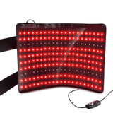 LOVTRAVEL 210pcs LED 635nm Red Light Therapy 850nm Near Infrared Light Therapy Device Large Belt Lipo Wrap Mat Pad for Body Waist Belly Abdominal Thigh Fat