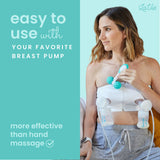 LaVie 5-in-1 Lactation Massager Roller, Manual Massage Roller, Breastfeeding Tool to Improve Milk Flow, Discomfort, Breast Massage, Medical Grade