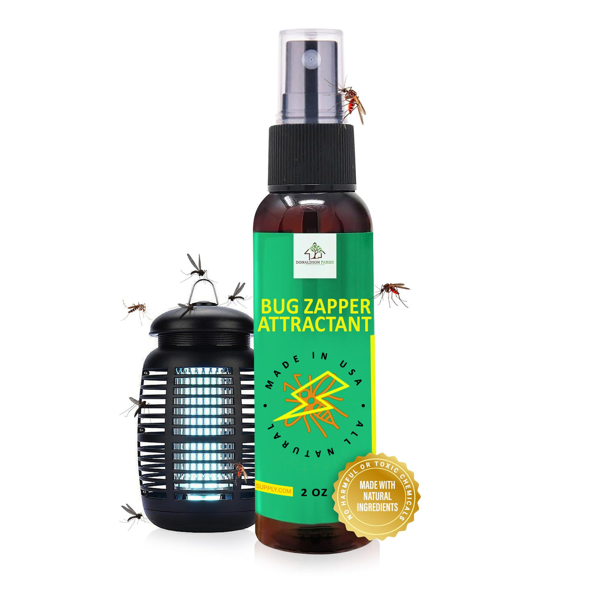 Donaldson Farms All-Natural Bug Zapper Attractant Spray - Mosquito and
