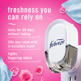 Febreze Plug in Air Fresheners, Downy April Fresh, Odor Eliminator for Strong Odors, Scented Oil Refill (3 Count)