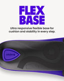 MOVE Game Day - Performance and Comfort Insoles - Plantar Fasciitis, Running, Shock Absorption, Flat Feet, Arch Support, Basketball, Active Lifestyle, Walking and Athletics (M 6-6.5 / WM 7.5-8)