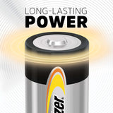 Energizer Alkaline Power C Batteries (12 Pack), Long-Lasting Alkaline C Cell Batteries