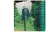 BOEN 4' x 100' Green Temporary Fencing, Mesh Snow Fence, Plastic, Safety Garden Netting, above Ground Barrier, for Deer, Kids, Swimming Pool, Silt, Lawn, Rabbits, Poultry, Dogs