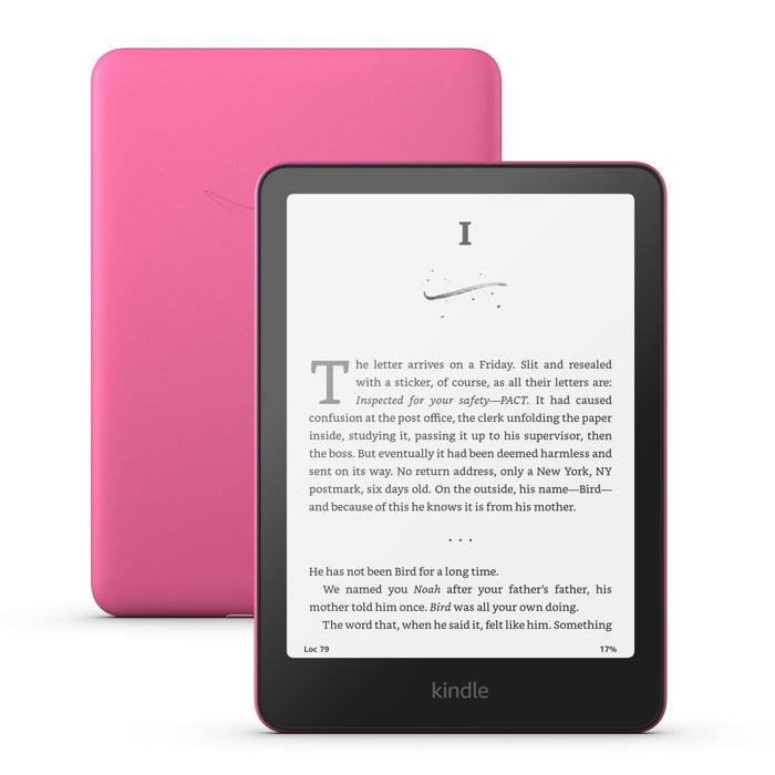 All-new Amazon Kindle Paperwhite (16 GB) – Our fastest Kindle ever, with new 7" glare-free display and weeks of battery life – Raspberry