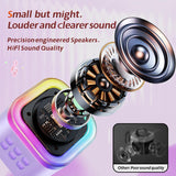 Kinglucky Mini Karaoke Machine for Kids with 1 Year Karaoke Premium (14M+ Songs) Portable Bluetooth Speaker with 2 Wireless Mics, Birthday for Girls 4, 5, 6, 7, 8, 9, 10, 12 + (Purple)