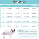 Comwish Dog Recovery Suit, Professional Dog Surgery Suit Post Spay, Neuter, Abdominal Surgical Suit for Male Female Dogs Can Pee, Prevent Licking Soft Breathable Cotton Covers Wound (Pink, XX-Small)