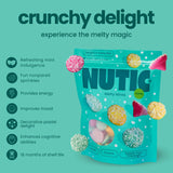 Nutic Smooth and Melty Mints Nonpareils Candy - 2LB, Pastel Mint Delights for Holidays & Birthdays, Dutch and Chocolate Mint Treats - Ideal for Weddings, Parties, Made in USA - (Pack of 1)