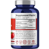 NUSAPURE Lycopene & Lutein Complex 60mg per Caps, 200 Veggie Capsules (Non-GMO, Vegan)