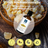 GM Gumili Frankincense and Myrrh Essential Oil, 100% Pure Undiluted Essential Oil for Skin, Hair, Aromatherapy - 1 oz (Pack of 2)