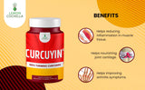 Curcuyin Vitamin Supplement 100% Natural Turmeric 30 Caps (One Month Supply)