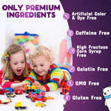 Kids & Toddler Immune Support Gummies with Vitamin C, Zinc & Echinacea - Immune Support Gummy for Kids, Daily Childrens Immune Support Vitamins Supplement, Vegan & Non-GMO, Berry Flavor - 120 Gummies