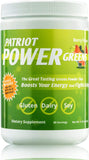 Patriot Power Greens – Berry Flavor, 60 Servings – Lot of 3 – Non-GMO, Vegan-Friendly Superfood Powder