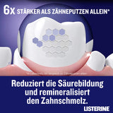 LISTERINE Advanced Nightly Reset milder Geschmack (400 ml), Mundspülung zur Reminalisierung des Zahnschmelzes, bekämpft über Nacht die Spuren des Tages und reinigt tiefenwirksam