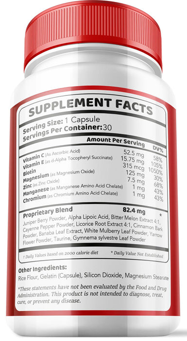 2 Pack - Glycogen Support, Glycogen Control Advanced Formula, Glycogen Capsules, Glycogen Fix with Powerful Ingredients, 30 Capsules Per Bottle for 60 Days