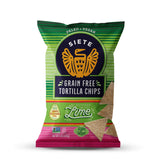 Siete Grain Free Tortilla Chips | Gluten Free Chips | Paleo & Vegan Snacks | Non GMO | Variety Pack, Lime, Sea Salt, Nacho, 5 Ounce (Pack of 6)