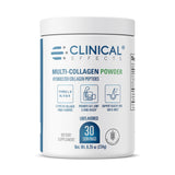 Clinical Effects Multi-Collagen Powder - Collagen Dietary Supplement - 8oz - 30 Servings - 5 Types of Quality-Sourced Multi-Collagen to Support Joint, Bone, Skin and Nail Health - Fast Absorption