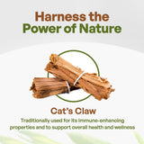 Go Nutra - Cat’s Claw Powder, Pure Cats Claw Herbal Supplement Wildly Harvested from Peru, All Natural Una de Gato for Water, Tea, Juice, and More, Non-GMO, Gluten-Free, Vegan, 1lb