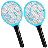 SUPERDRIVE Bug Zapper 2 Pack 3000 Volts Electric Fly Swatter Fly Killer Racket for Indoor and Outdoor 2AA Batteries not Included,Circular…