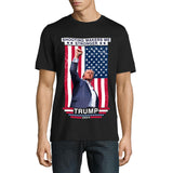 Trump 2024 T Shirt,Donald Trump Presidential Campaign Shirt for Women and Men Black