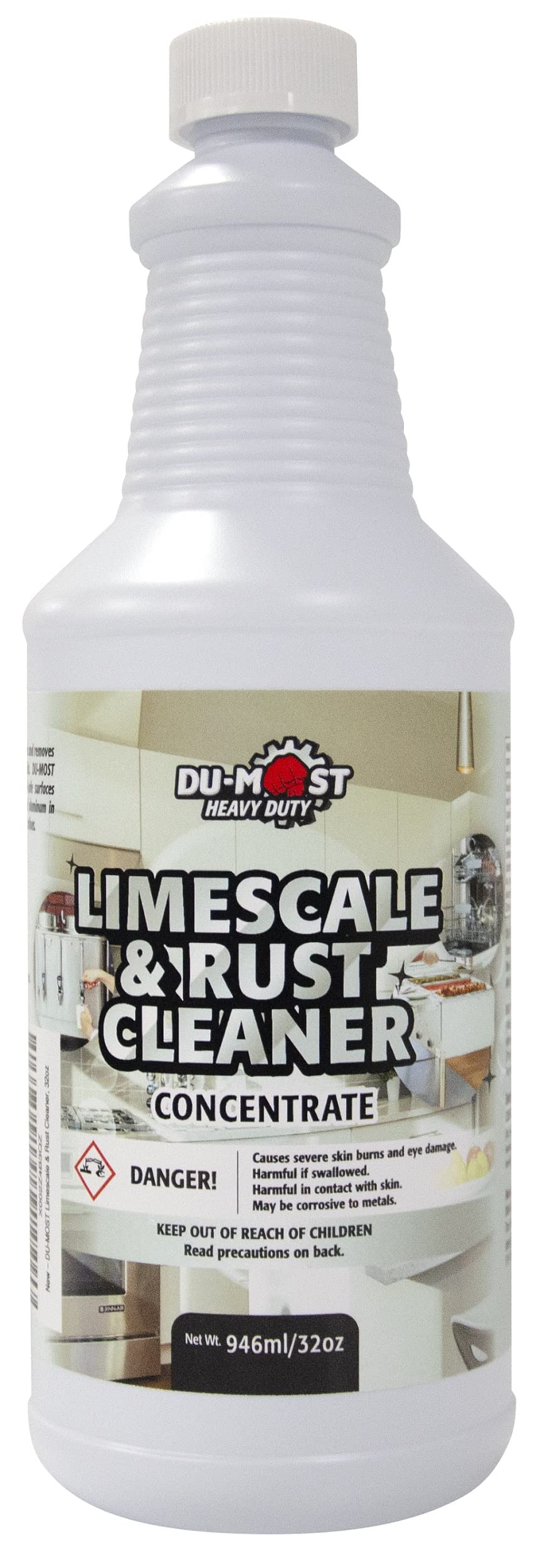 DU-MOST Limescale & Rust Cleaner Concentrate, Heavy Duty Delimer, Desc