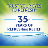 Refresh RELIEVA Preservative-Free Tears Lubricant Eye Drops, 0.33 fl oz (10 mL)