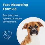 Pet-Ag Sure Grow 100 - Promotes Optimal Bone Development in Puppies Eight Weeks and Older - With Calcium, Phosphorus, and Vitamins A & D - 100 Chewable Tablets