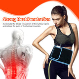 Red Light Therapy Near Infrared Therapy Belt Wrap Heating Pad for Body Back Wasit Shoulder Knee Joint Pain Relief, Faster Healing, Improve Circulation, Decrease Inflammation with Timer, Best Gift