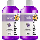 Natures-Star - Lavender Essential Oil (2 Pack Bulk) Therapeutic Grade for Aromatherapy, Diffuser, Relaxation
