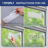 Veyofly Sticky Traps for Plants and Windows, Bundle with 5 Yellow Sticky Traps for Gnats & 5 Window Fly Traps -Gnat Trap, Bug Sticky Traps, Fungus Gnat Trap, Fly Strips, Fly Tape- Pack of 10