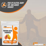 BulkSupplements.com Papaya Seed Powder - from Carica Papaya Seeds, Papaya Powder - Papaya Digestive Support, Gluten Free & Sugar Free, 500mg per Serving, 500g (1.1 lbs)