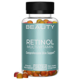 SHIZAM Retinol Vitamin A Gummies, Gummy Vitamins for Clear Complexion & Glowing Skin: Anti-Aging Multi-Vitamin for Women: Collagen Booster: Pill/Pills Capsule/Capsules Supplement/Supplements Alt