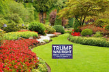 Vrogadso Pro Trump 2024 Yard Sign Trump Was Right About Everything Signs Trump Yard Sign with Yard Stake 12''x18'' Large