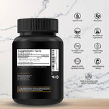 HUMANX Turkesterone+ 800mg - USA Third Party Tested (Similar to Ecdysterone) for Muscular Development & Dynamic Athletic Performance - Natural Anabolic - Non GMO, Vegan - Turkesterone Supplement