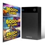 Kinhank 12T HDD Retro Gaming Hard Drive with 96000+ Classic Games, Include 6000+ 3D Games, USB 3.0, 12tb External Portable Game Hard Drive Disk for Win 7/8/10/11