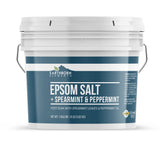 Earthborn Elements Spearmint & Peppermint Epsom Salt Foot Soak, 1 Gallon Bucket, Minty Aroma, Always Pure