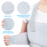 Solmyr Rib Injury Belt Chest Binder, Chest Brace Chest Compression Suppor Rib Bandage Wrap for Sternum Injuries, Sore or Bruised Ribs Support, Dislocated Ribs Protection, Pulled Muscle Pain