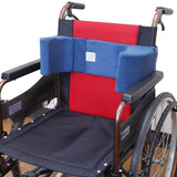 SGTMATCY Lateral Support for Wheelchair Lateral Support Cushion with Adjustable Side Panels for Wheelchairs,Wheelchair Stabilizer Attachment Chair Side Pads,Lateral Foam Wedge for Elderly (blue)