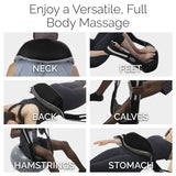 truMedic InstaShiatsu+ Neck, Back, Shoulder Massager - 3 Massage Speeds, Cordless & Rechargeable, Shiatsu Neck Massager with Heat - Use at Home & Office for Full Body Shiatsu Relaxation (IS-3000PRO)