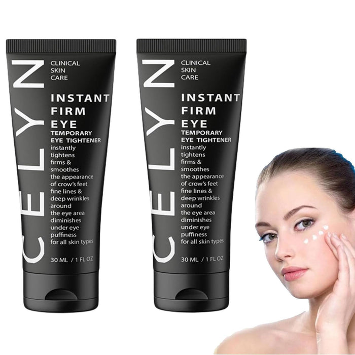 Celyn Instant Eye Tightener,Celyn Eye Bag Cream,Instant Firm Eye Cream for Dark Circles and Reduce Puffiness,Fade Fine Lines,Tightens and Smoothes Fine Lines (2pcs)