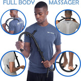 Body Back Buddy Elite (Upgraded 2020 Version) Back Massager, Handheld Massage Stick, Trigger Point Massage Cane, Full Body Muscle Pain Relief (Black Elite 2.1)