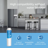 Waterdrop MSWF Refrigerator Water Filter, Replacement for GE® MSWF, 101820A, 101821B, RWF1500A, NSF 42&372 Certified, Pack of 3