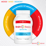 Brain Basics Opti Zinc Plus - Zinc Supplement with Quercetin, EGCG, and Copper. Immune Support Formula - 60 Tablets