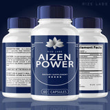 (2 Pack) Aizen Power for Men, Aizen Power All Natural Dietary Supplement to Improve Performance, Aizen Power Capsules to Promote Stamina and Energy, AizenPower Reviews (120 Capsules)
