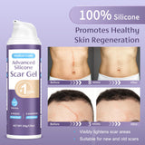 Skiennix Advanced Scar Gel Cream 50g, Silicone Scar Gel, Reduces The Appearance of Scars from Surgical Scars, Stretch Marks, Burns, Injury, Keloids,and More, Effective for Both Old & New Scars